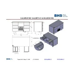 Refrigerated work table BHS-HoReCa NN44