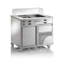 Teppanyaki and refrigeration station CASTA TPTW1000