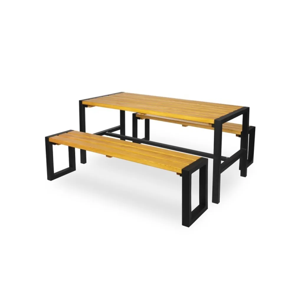 Folding table, chair or bench BHS-HoReCa ZP/WOODY.FRESH.1870/NP/STM