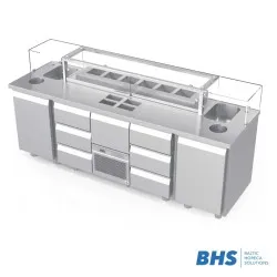 Custom refrigerated table BHS-HoReCa NN27