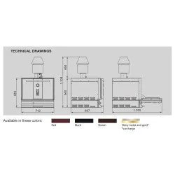Charcoal oven KOPA CO-Basic400