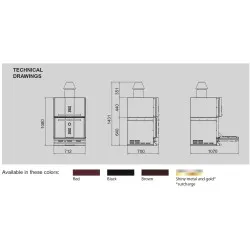 Charcoal oven KOPA CO-CTipe400