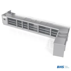 Custom worktable with sink BHS-HoReCa NN41