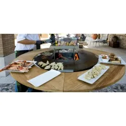 Wooden ring support for OnFire grill BHS-HoReCa BHS-AL
