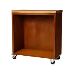 Work table with open frame and wheels for OnFire grills BHS-HoReCa BHS-TCR