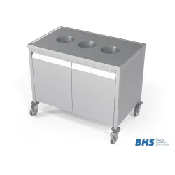 Custom waste sorting trolley BHS-HoReCa NN37