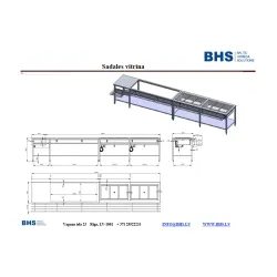 Serving line project, made to order BHS-HoReCa XCH24-0005