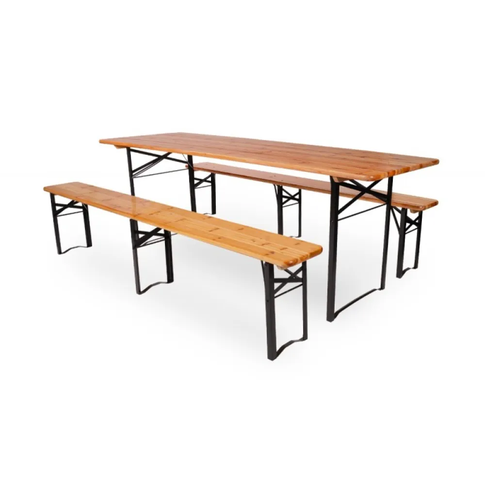 Folding table, chair or bench BHS-HoReCa ZP/WOODY.2250/ZC/STM (ECONOMIC)