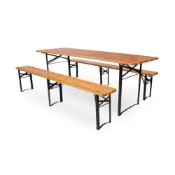 Folding table, chair or bench BHS-HoReCa ZP/WOODY.1850/ZC/STM (ECONOMIC)