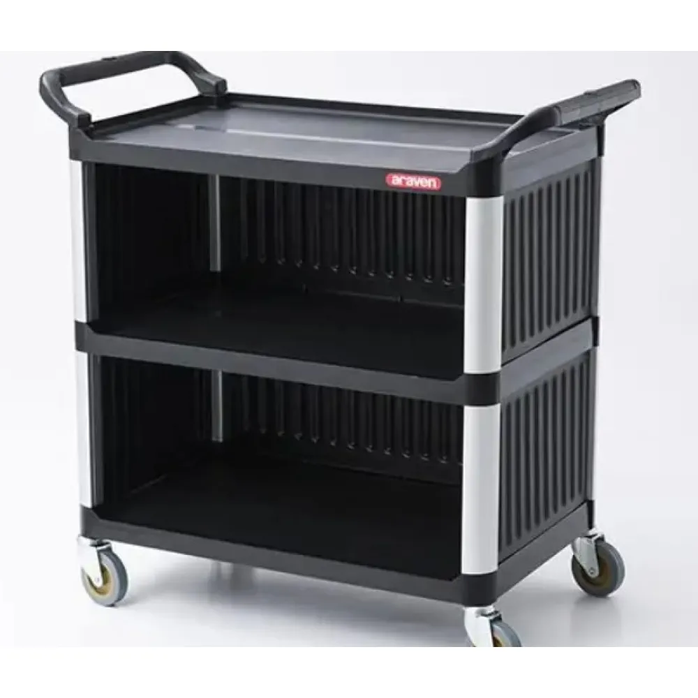 Polypropylene service trolley ARAVEN AR61221