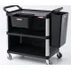 Polypropylene service trolley ARAVEN AR61221