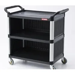 Polypropylene service trolley ARAVEN AR61221