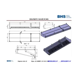 Custom cooker hood BHS-HoReCa RAS103