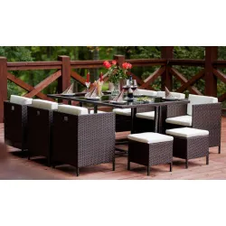 Dining set Bello Giardino MS.021.007-Cristallo-Grande