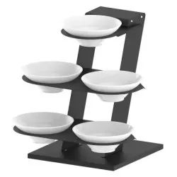 Snack tray and stand Casselin CPS3R