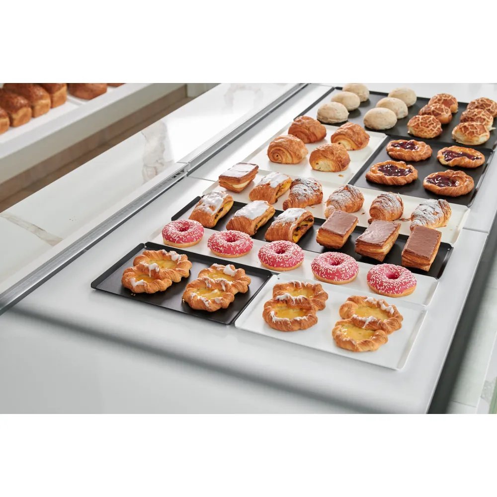 Aluminium tray AluLine 6040, black