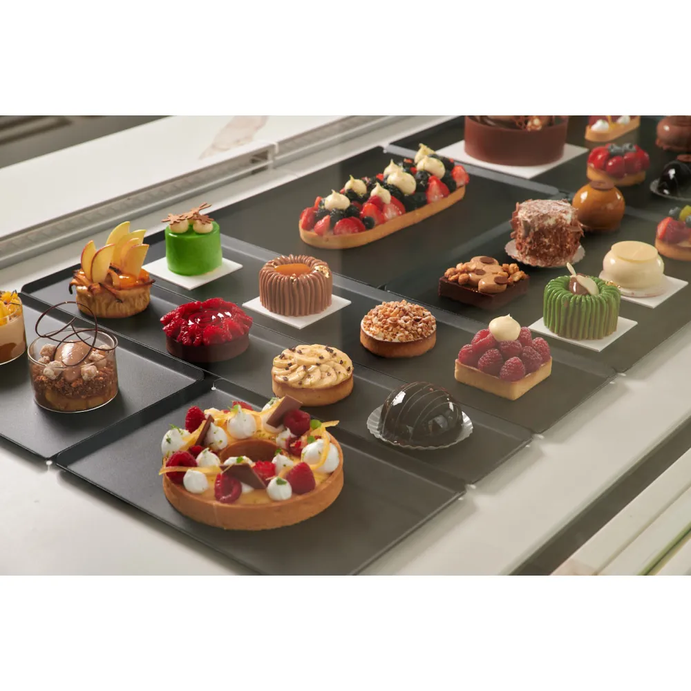 Aluminium tray AluLine 6040, black