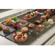 Aluminium tray AluLine 6040, black