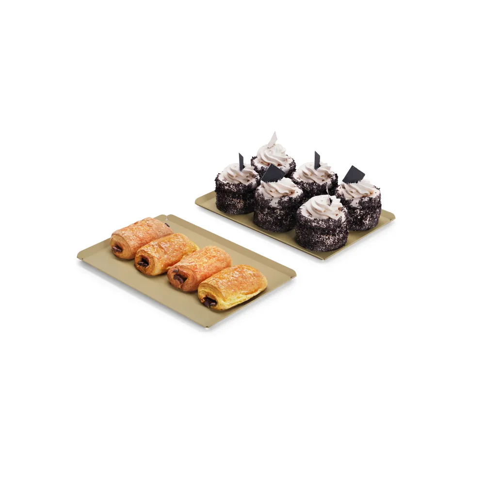 Aluminium tray AluLine 3020, gold