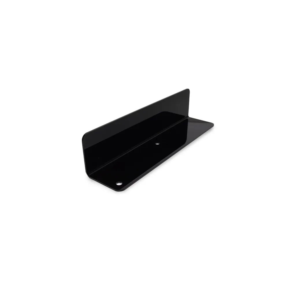 Plexi L-Profile Divider 6565 - 280x65x65mm, black