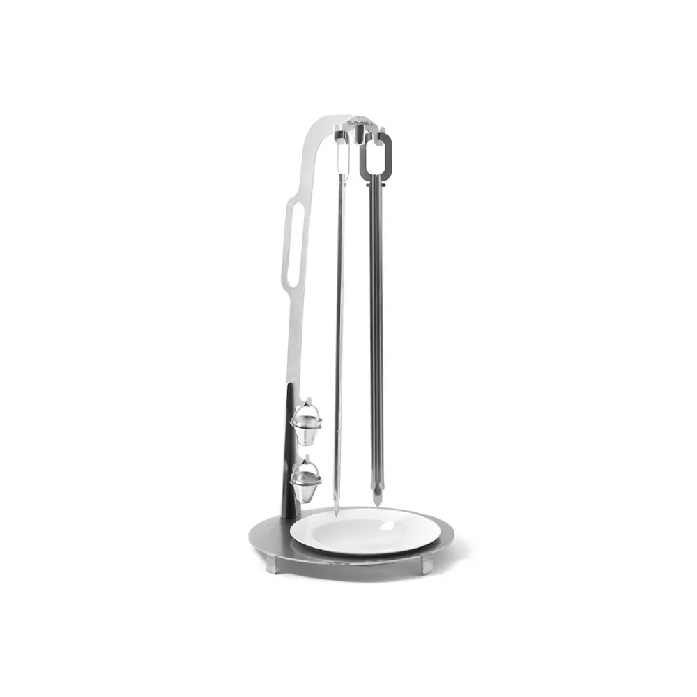 Double skewer holder Churrasco for rotisserie grills Elangrill DISW-1