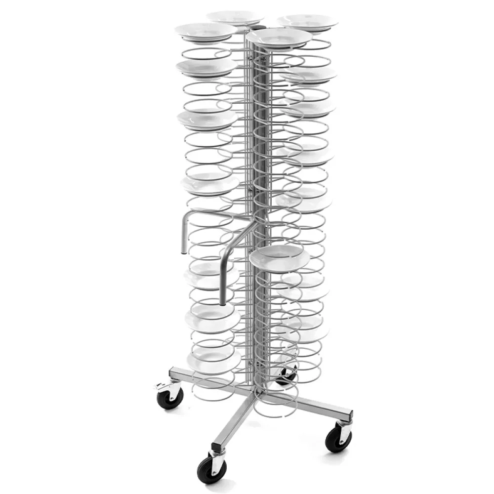 Plate storage, transport and warming trolley FORCAR CA1438G