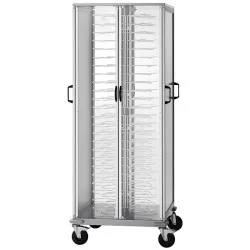 Plate storage, transport and warming trolley FORCAR CA1439AG