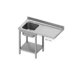 Pre-wash table with sink GREDIL 954907140