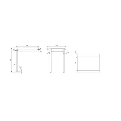 Post-wash table GREDIL 954787100