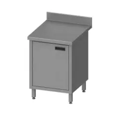 Easy-to-assemble table with doors, depth 600 mm GREDIL 950146040S