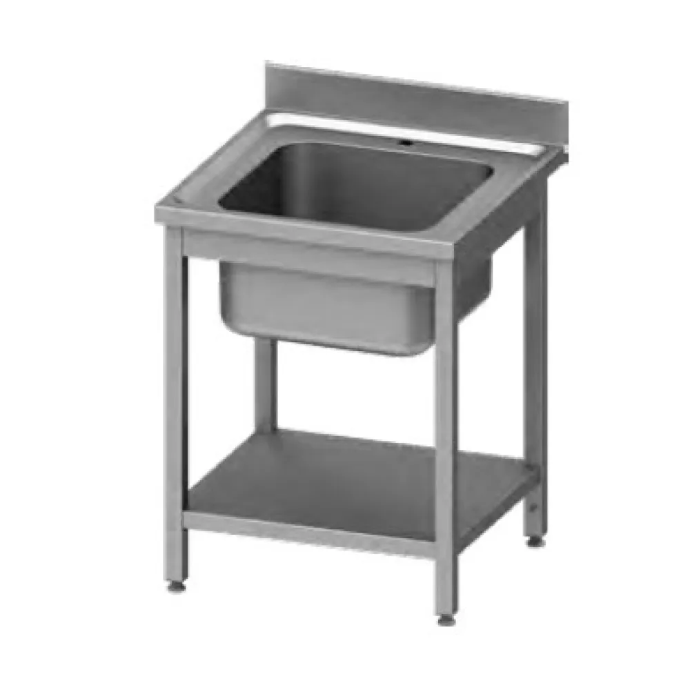 Table with sink and shelf GREDIL 954456060
