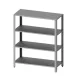Easy-to-assemble shelf, depth 500 mm GREDIL 951885100