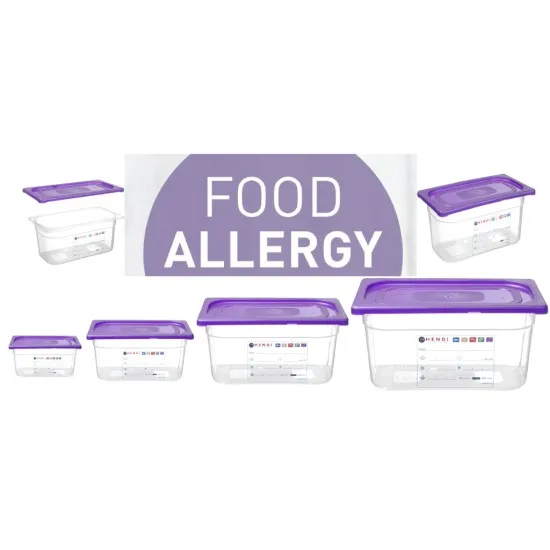Polypropylene GN Containers for Allergy Sufferers