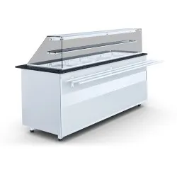 Hot display counter for canteens IGLOO GL107-BEMAR