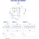 Hot display counter for canteens IGLOO GL107-BEMAR