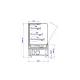 Pastry Display Cabinet IGLOO CU101.3-c