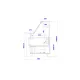 Saladette counter IGLOO GLP110EX