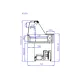 Saladette counter IGLOO KA101TS