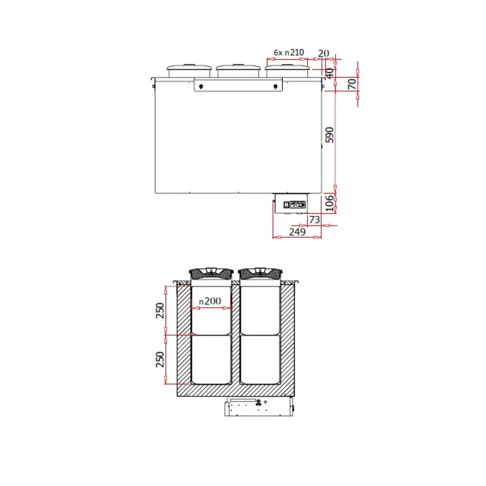 Ice Cream Display Cabinet IGLOO GT201-c