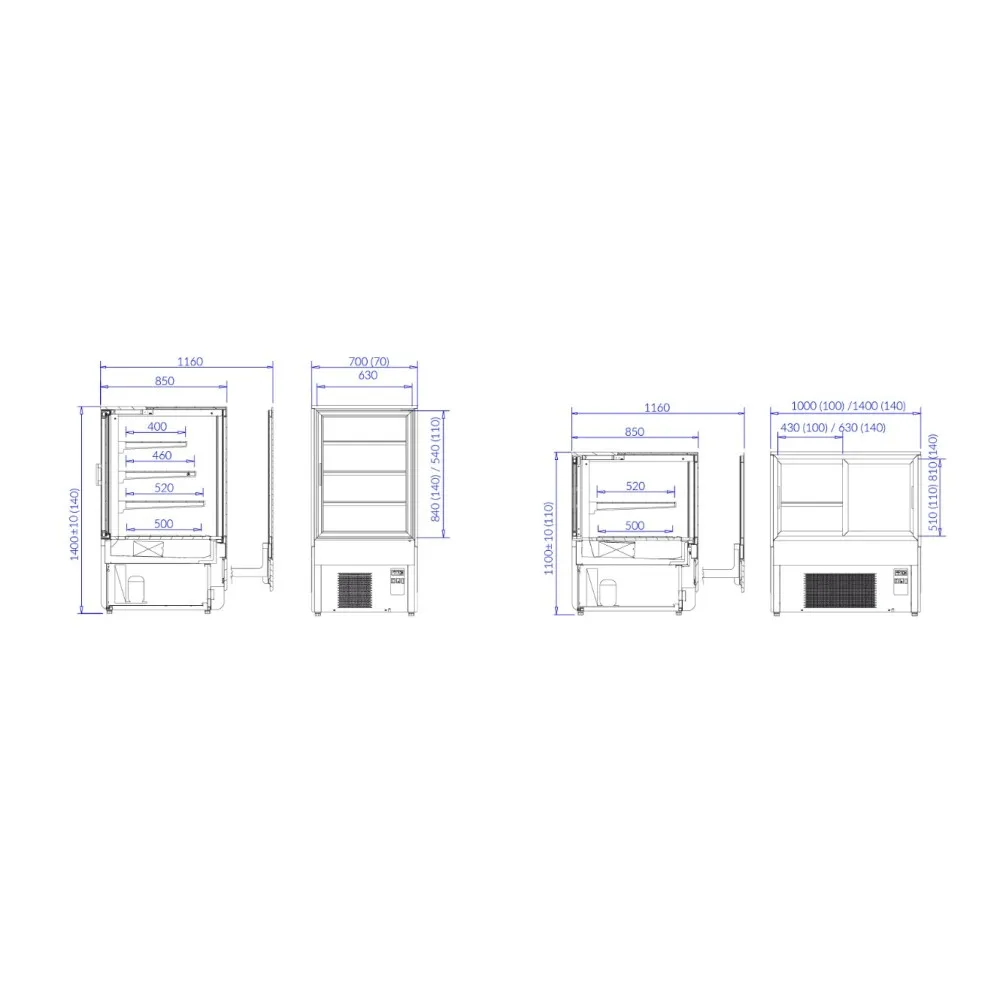 Pastry Display Cabinet IGLOO INN70.110-c