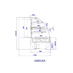 Pastry Display Cabinet IGLOO JA103-c