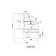 Pastry Display Cabinet IGLOO JA103-c
