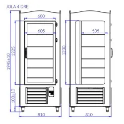 Pastry Display Cabinet IGLOO JO100DRE