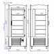 Pastry Display Cabinet IGLOO JO100DRE