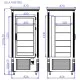 Pastry Display Cabinet IGLOO JO100RETRO