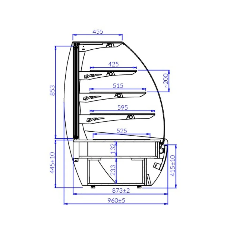 Pastry Display Cabinet IGLOO JA102KN