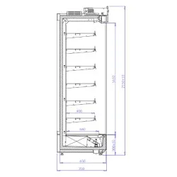 Display case IGLOO KG201AT-c