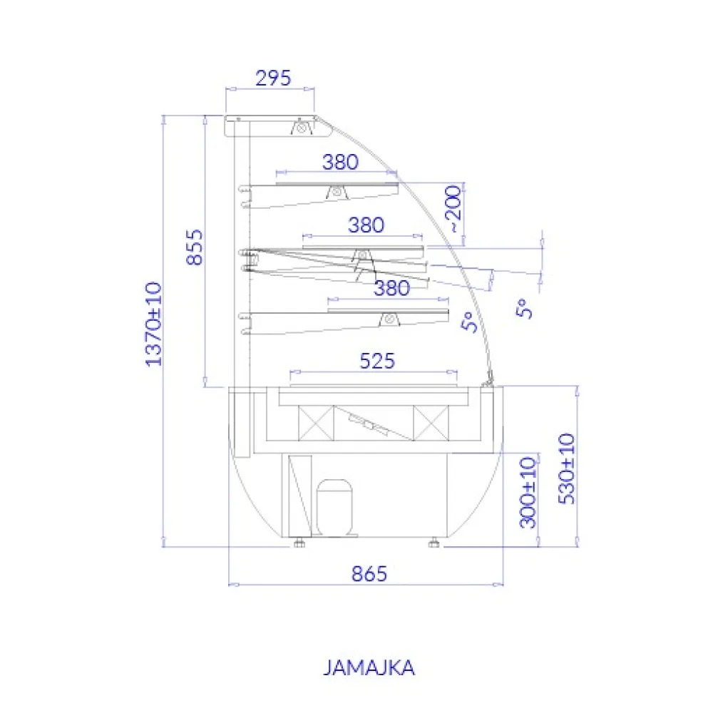 Pastry Display Cabinet IGLOO JA103