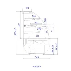 Pastry Display Cabinet IGLOO JA103