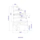 Pastry Display Cabinet IGLOO JA103